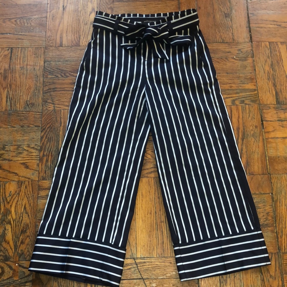 Striped blue pants